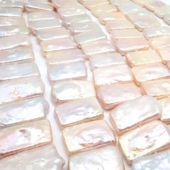 Rare! Angela Cummings 18k Yellow Gold Mother Of Pearl Three Row Necklace 1984 - Picture 3 of 9